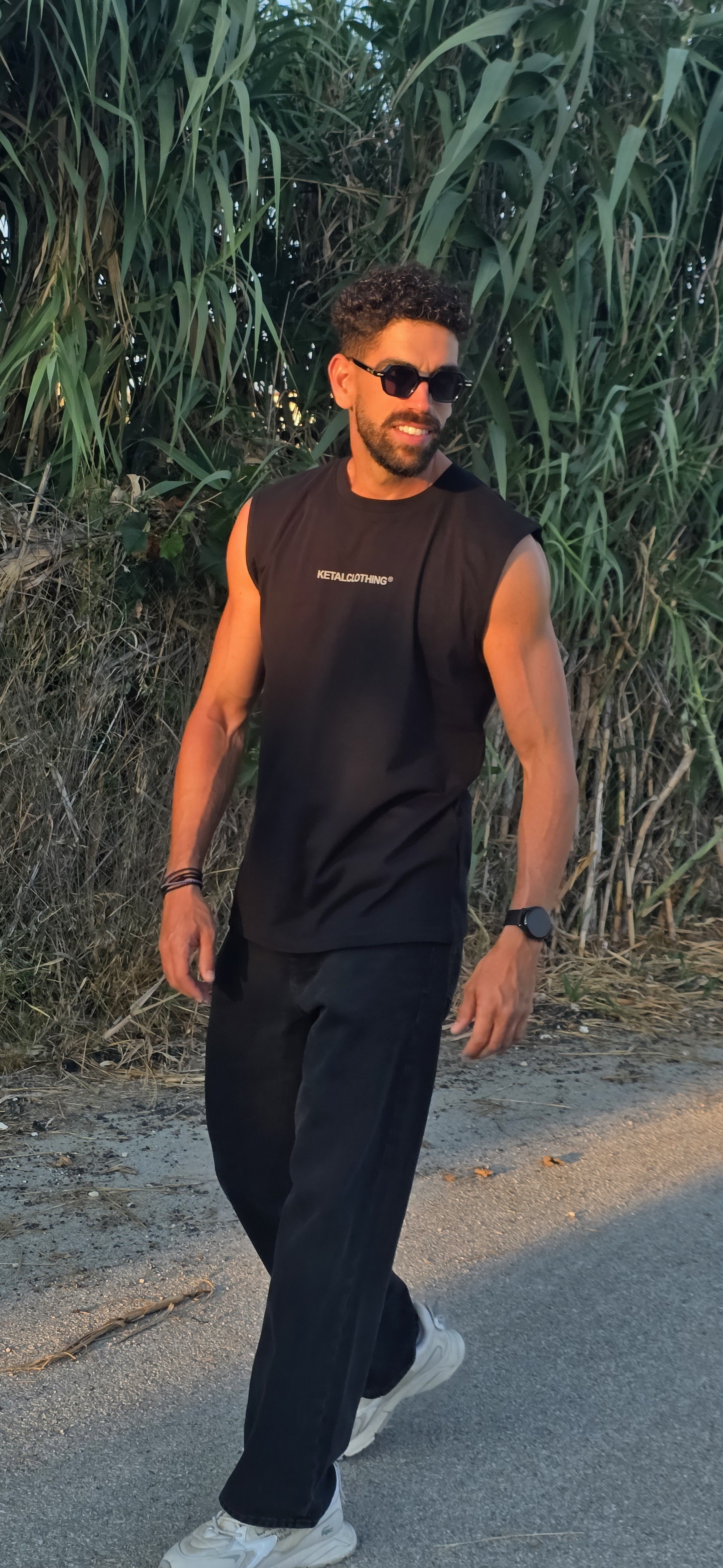 ΑΜΑΝΙΚΟ KETALCLOTHING®️ IN BLACK
